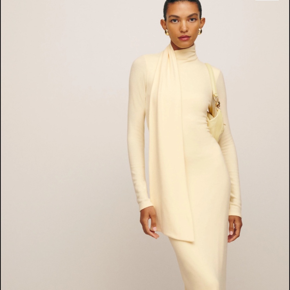 Reformation Azure Knit Dress
